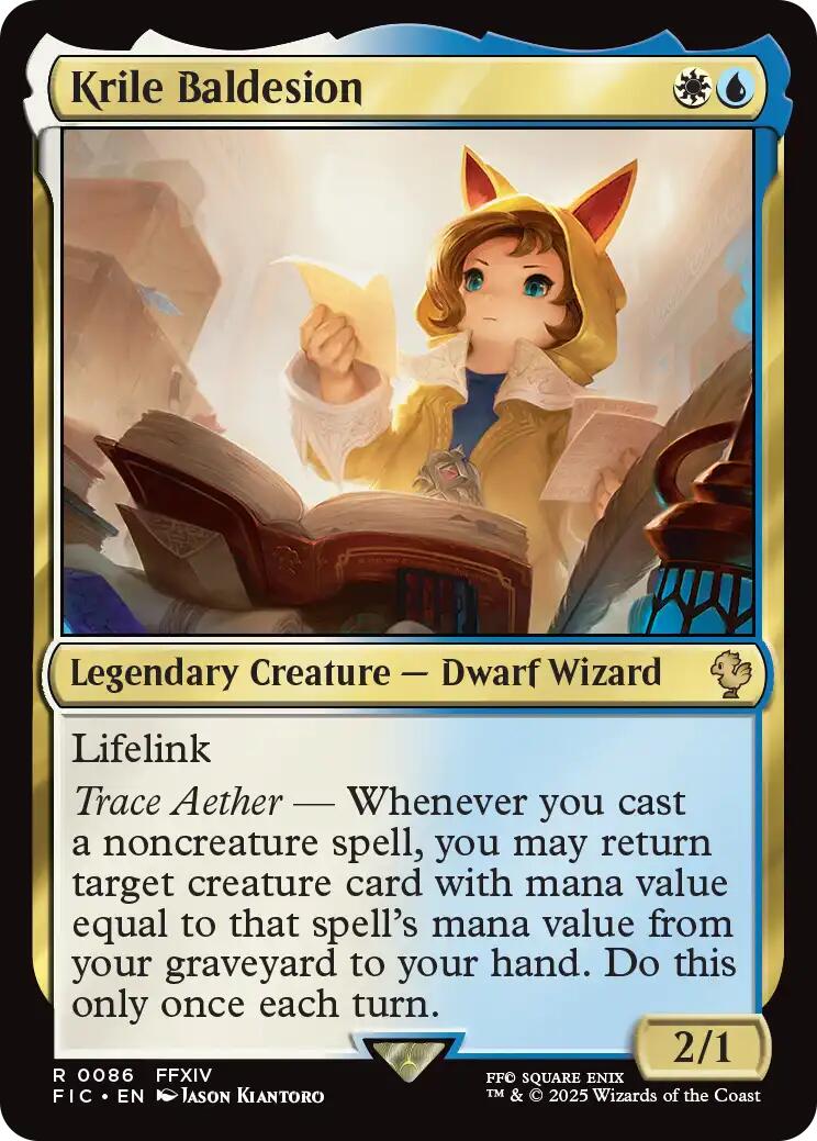 Krile Baldesion (Surge Foil) [FINAL FANTASY Commander] | Impulse Games and Hobbies