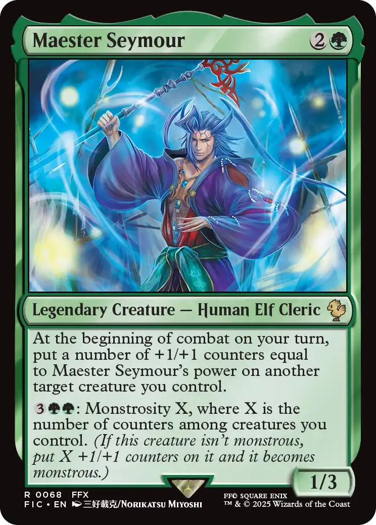Maester Seymour (Surge Foil) [FINAL FANTASY Commander] | Impulse Games and Hobbies