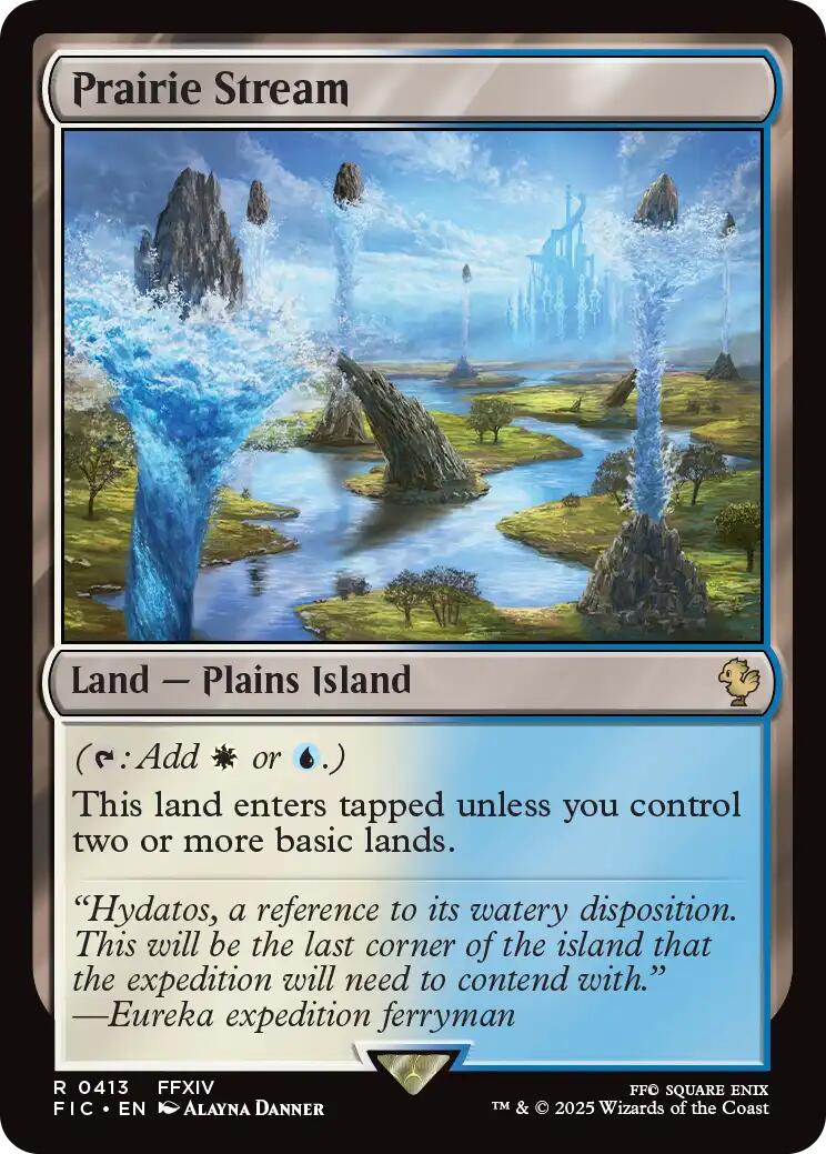 Prairie Stream (Surge Foil) [FINAL FANTASY Commander] | Impulse Games and Hobbies