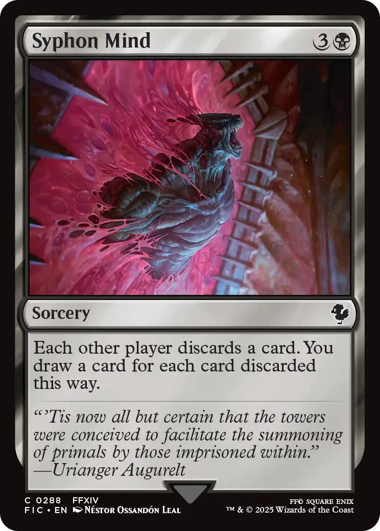 Syphon Mind (Surge Foil) [FINAL FANTASY Commander] | Impulse Games and Hobbies