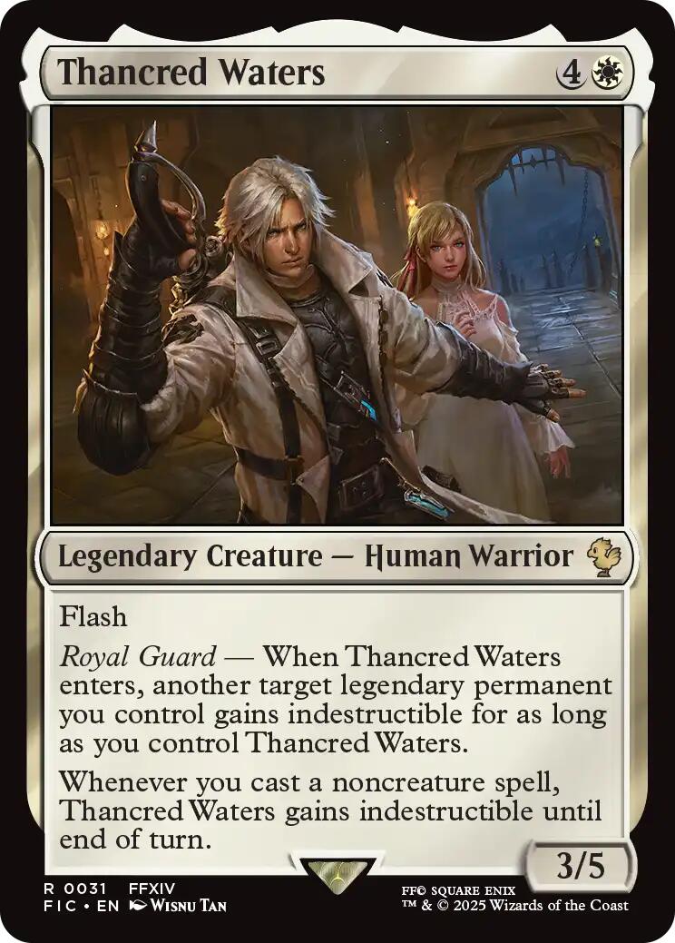Thancred Waters (Surge Foil) [FINAL FANTASY Commander] | Impulse Games and Hobbies