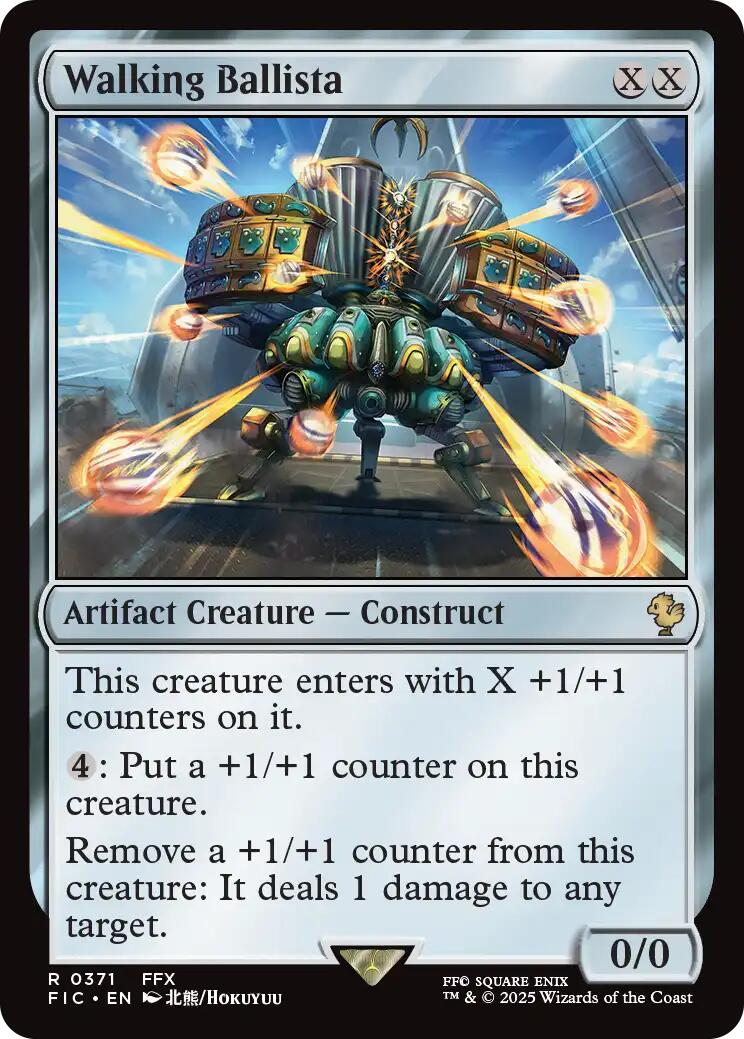 Walking Ballista (Surge Foil) [FINAL FANTASY Commander] | Impulse Games and Hobbies