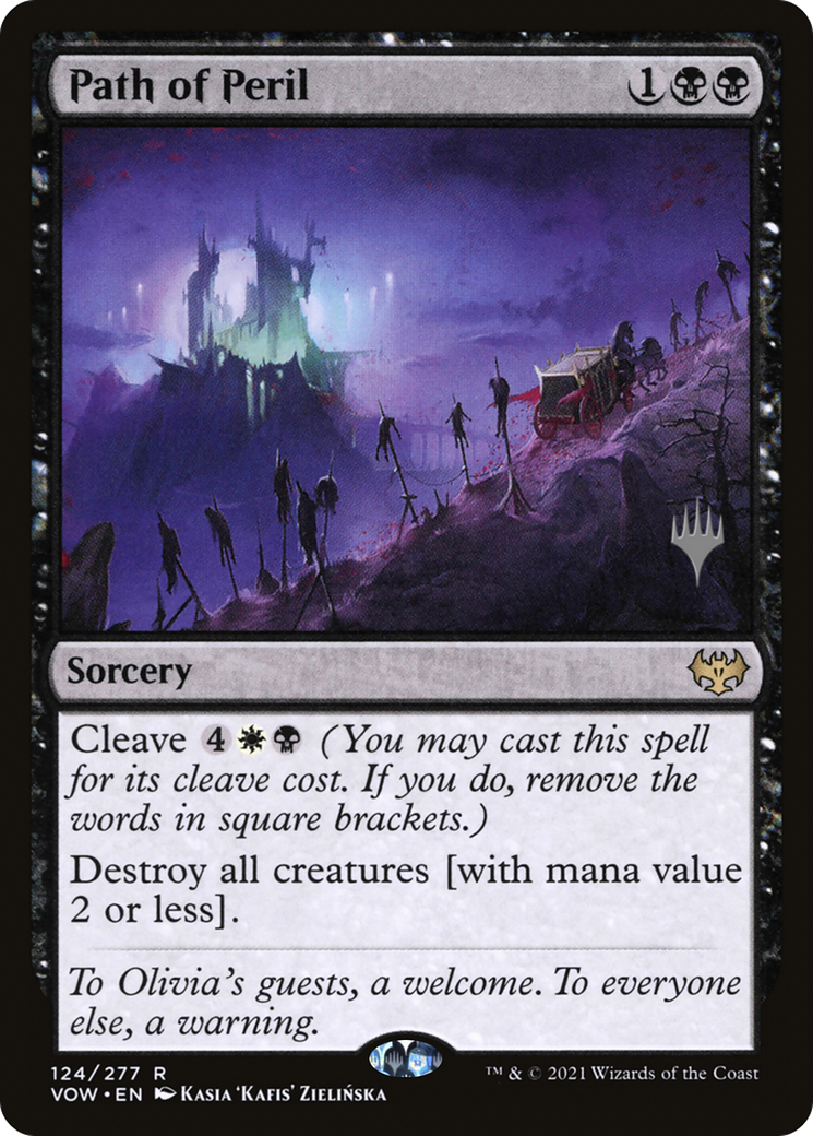 Path of Peril (Promo Pack) [Innistrad: Crimson Vow Promos] | Impulse Games and Hobbies