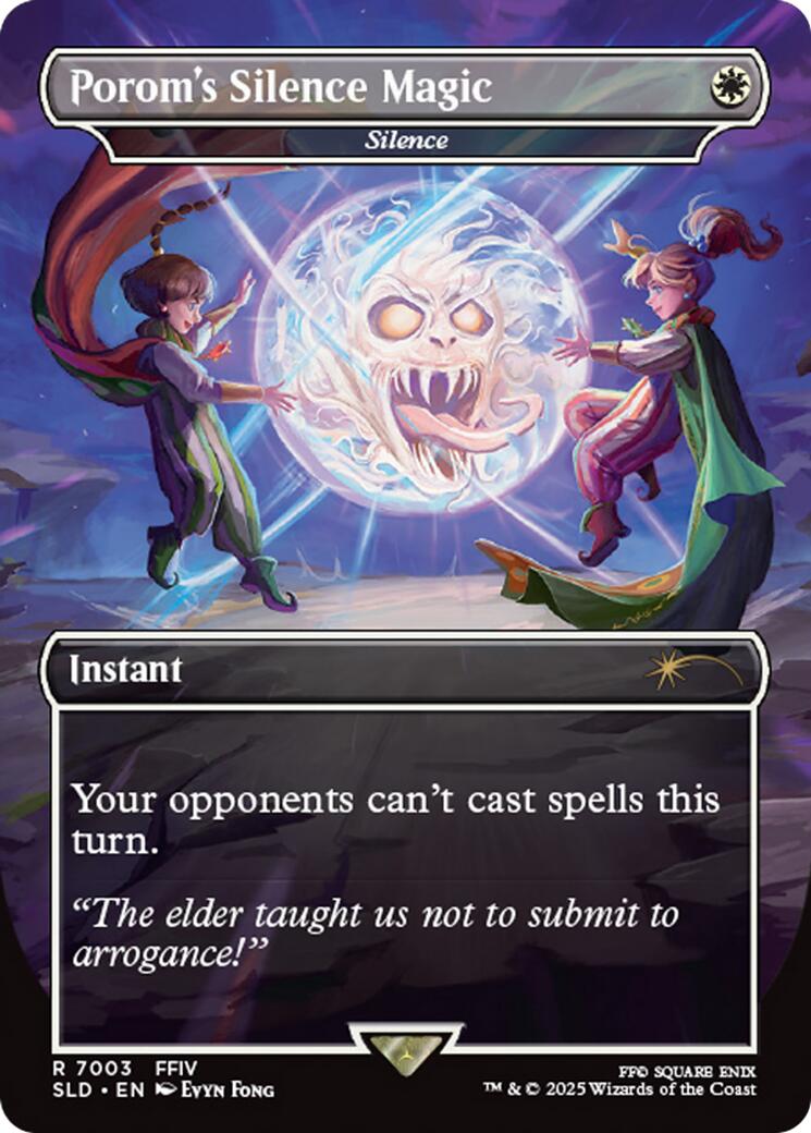 Porom's Silence Magic - Silence [Secret Lair Drop Series] | Impulse Games and Hobbies