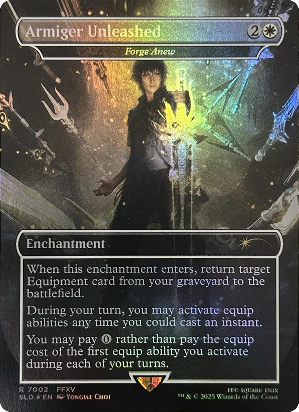 Armiger Unleashed - Forge Anew (Rainbow Foil) [Secret Lair Drop Series] | Impulse Games and Hobbies