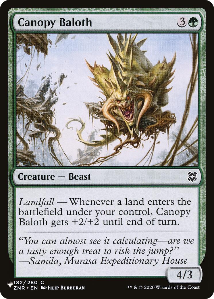 Canopy Baloth [The List] | Impulse Games and Hobbies