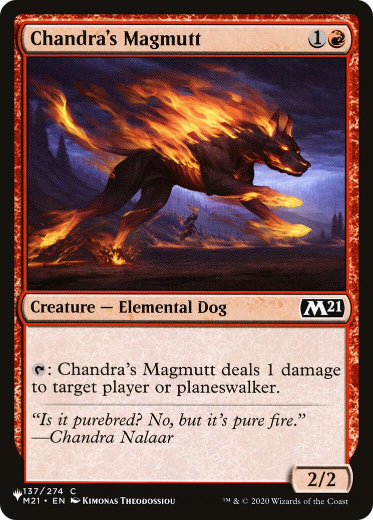 Chandra's Magmutt [The List] | Impulse Games and Hobbies
