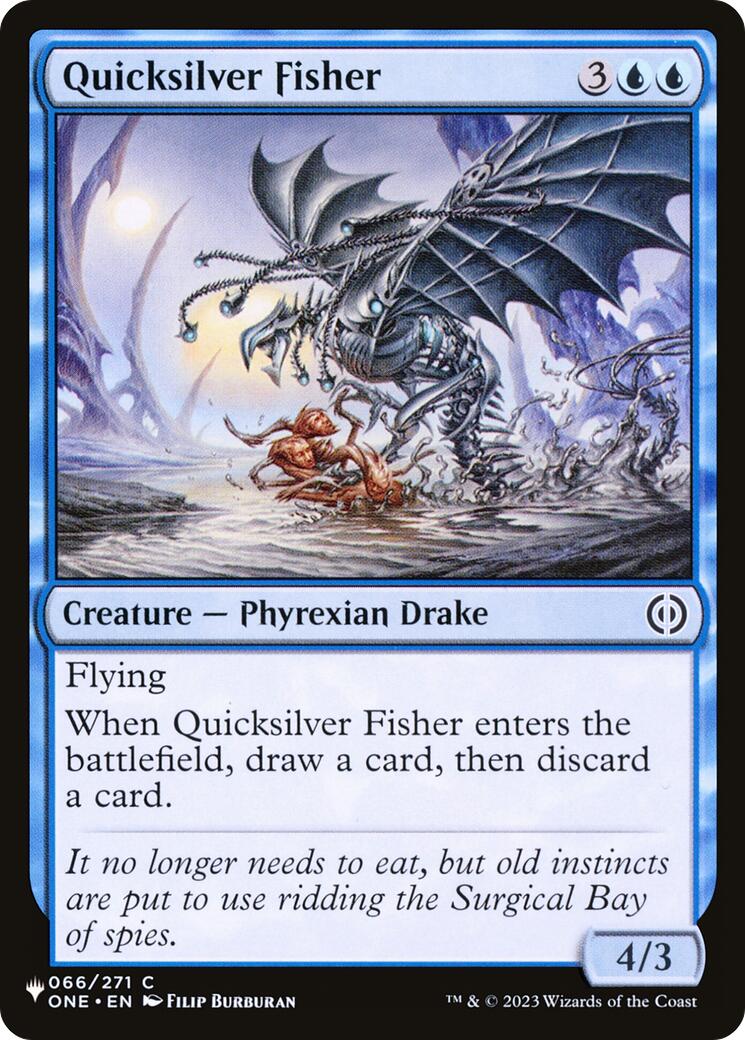 Quicksilver Fisher [The List] | Impulse Games and Hobbies