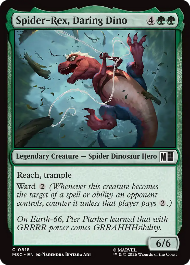 Spider-Rex, Daring Dino [Marvel Super Heroes Commander] | Impulse Games and Hobbies