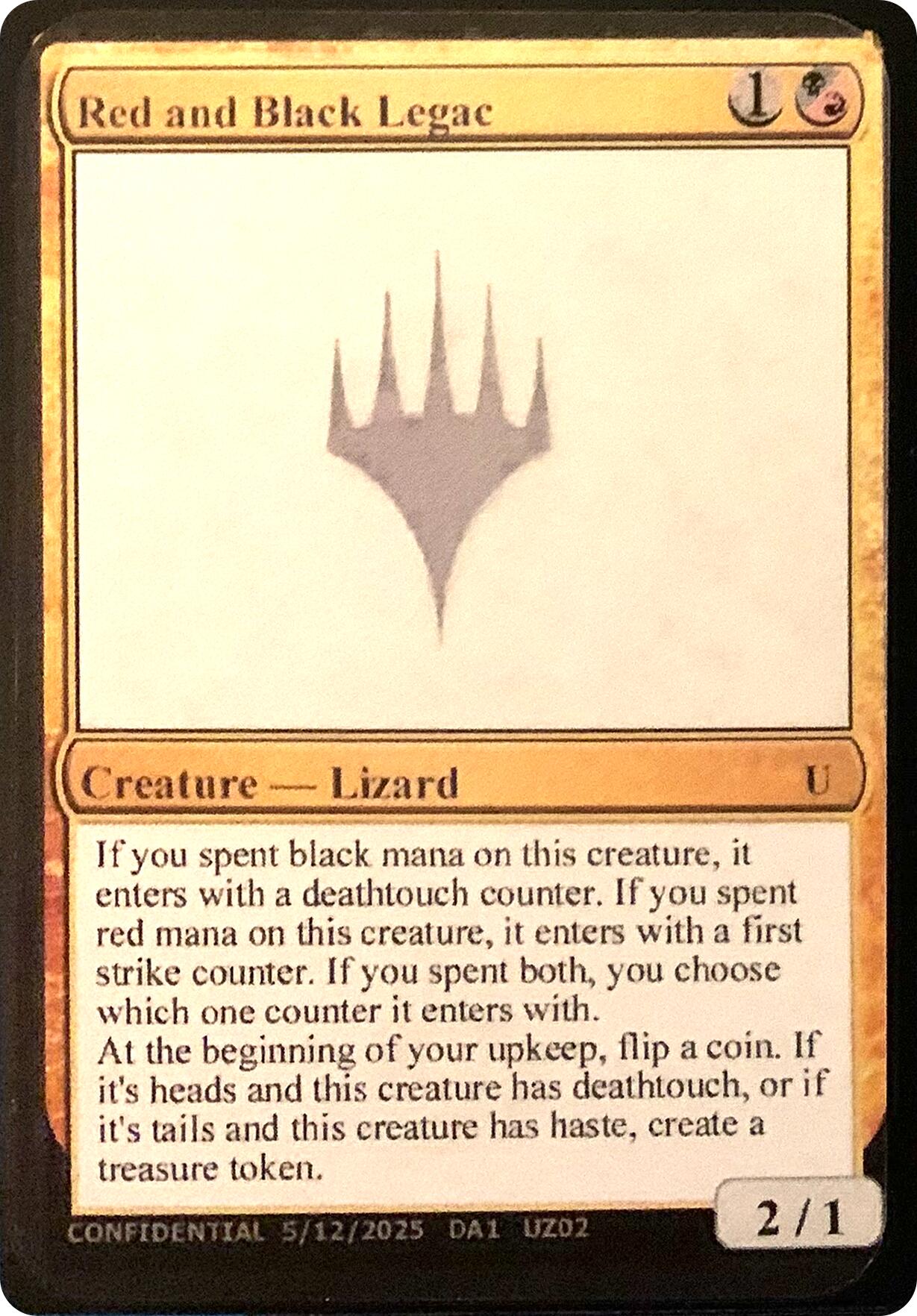 Red and Black Legac [Unknown Event] | Impulse Games and Hobbies