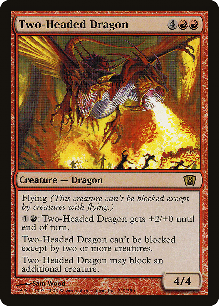 Two-Headed Dragon (E3 2003) [Oversize Cards] | Impulse Games and Hobbies