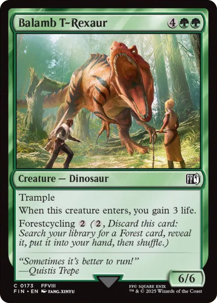 Balamb T-Rexaur [FINAL FANTASY] | Impulse Games and Hobbies