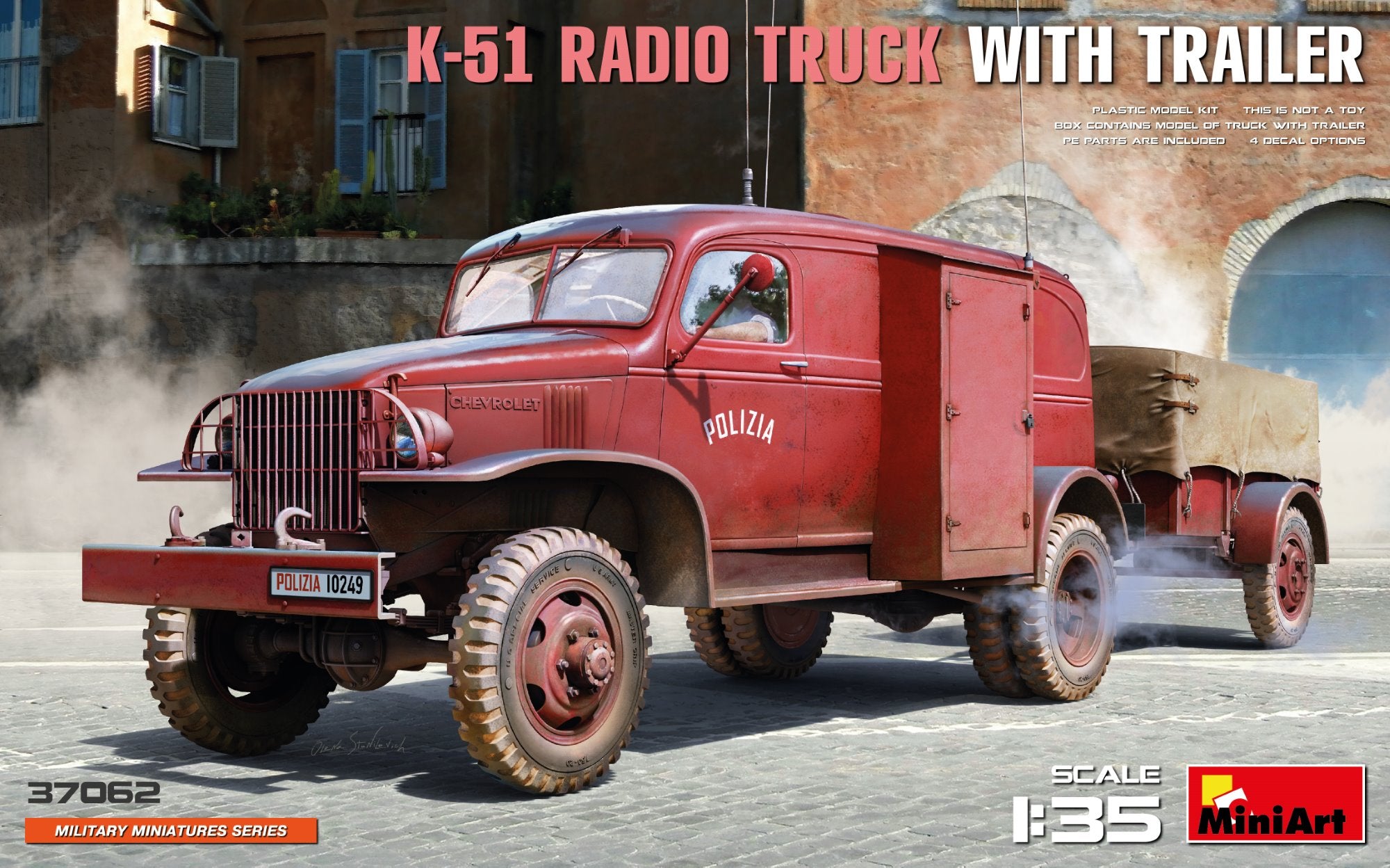 MiniArt - K-51 Radio Truck w/Trailer (1/35) | Impulse Games and Hobbies