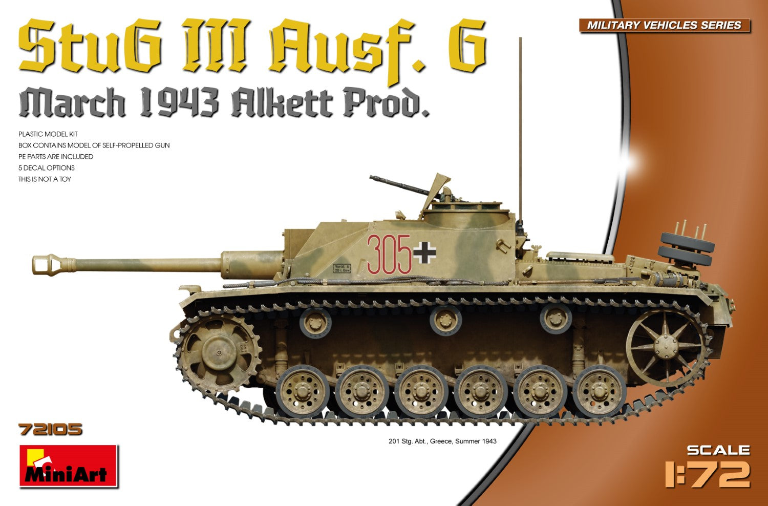 MiniArt - StuG III Ausf. G  March 1943 Alkett Prod. (1/72) | Impulse Games and Hobbies