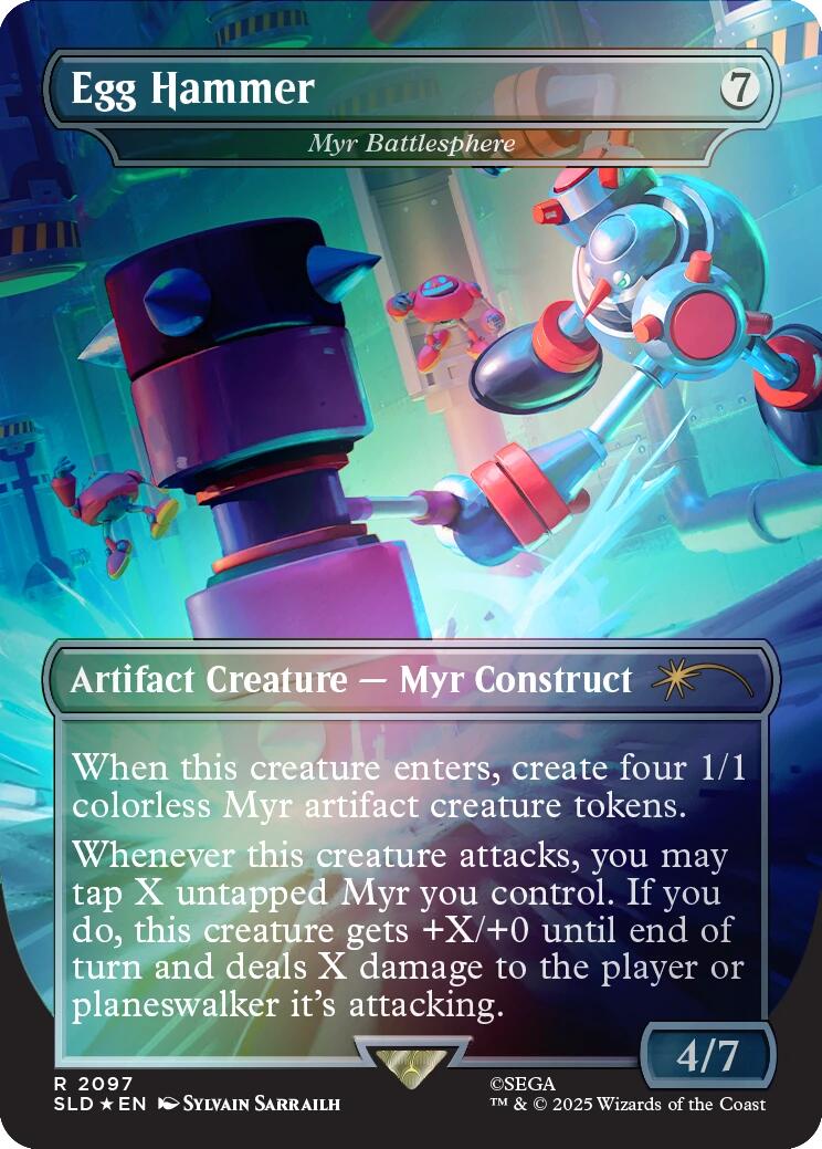 Egg Hammer - Myr Battlesphere (Rainbow Foil) [Secret Lair Drop Series] | Impulse Games and Hobbies