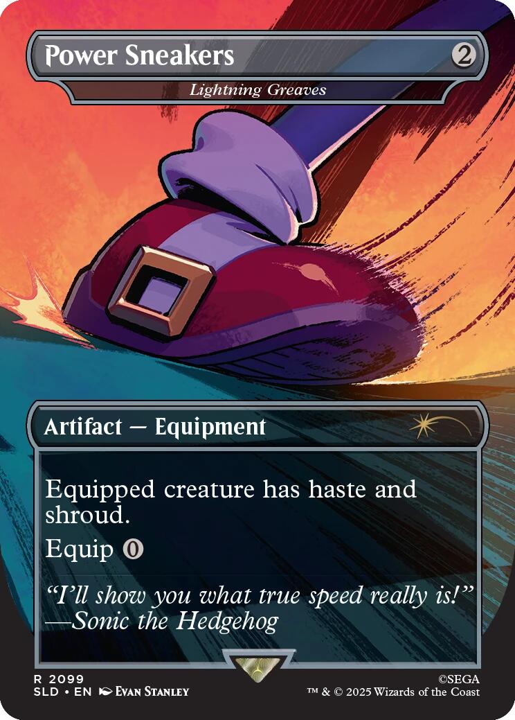 Power Sneakers - Lightning Greaves [Secret Lair Drop Series] | Impulse Games and Hobbies