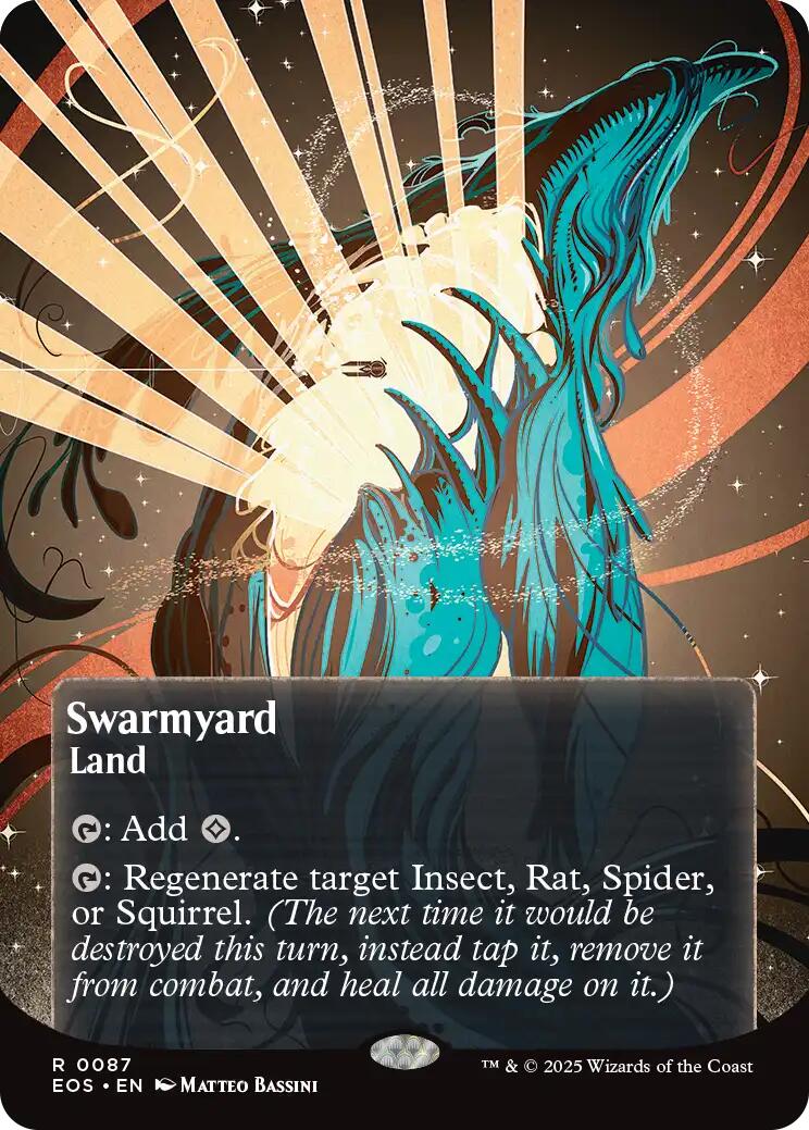Swarmyard (0087) (Borderless) [Edge of Eternities: Stellar Sights] | Impulse Games and Hobbies