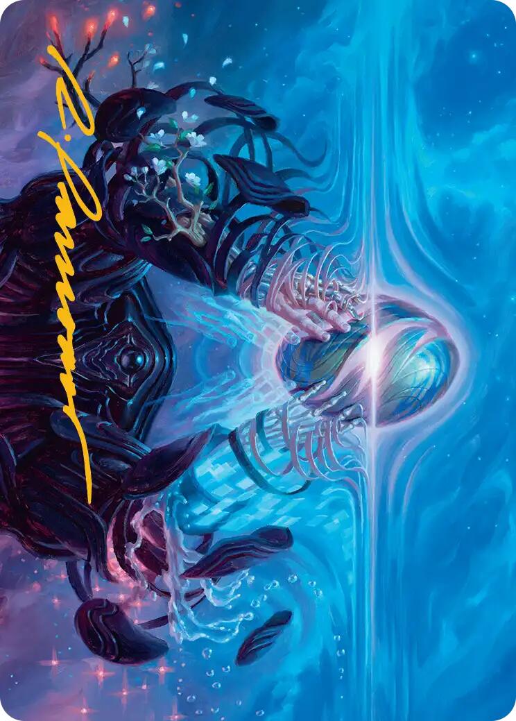 The Endstone Art Card (Gold-Stamped Signature) [Edge of Eternities Art Series] | Impulse Games and Hobbies