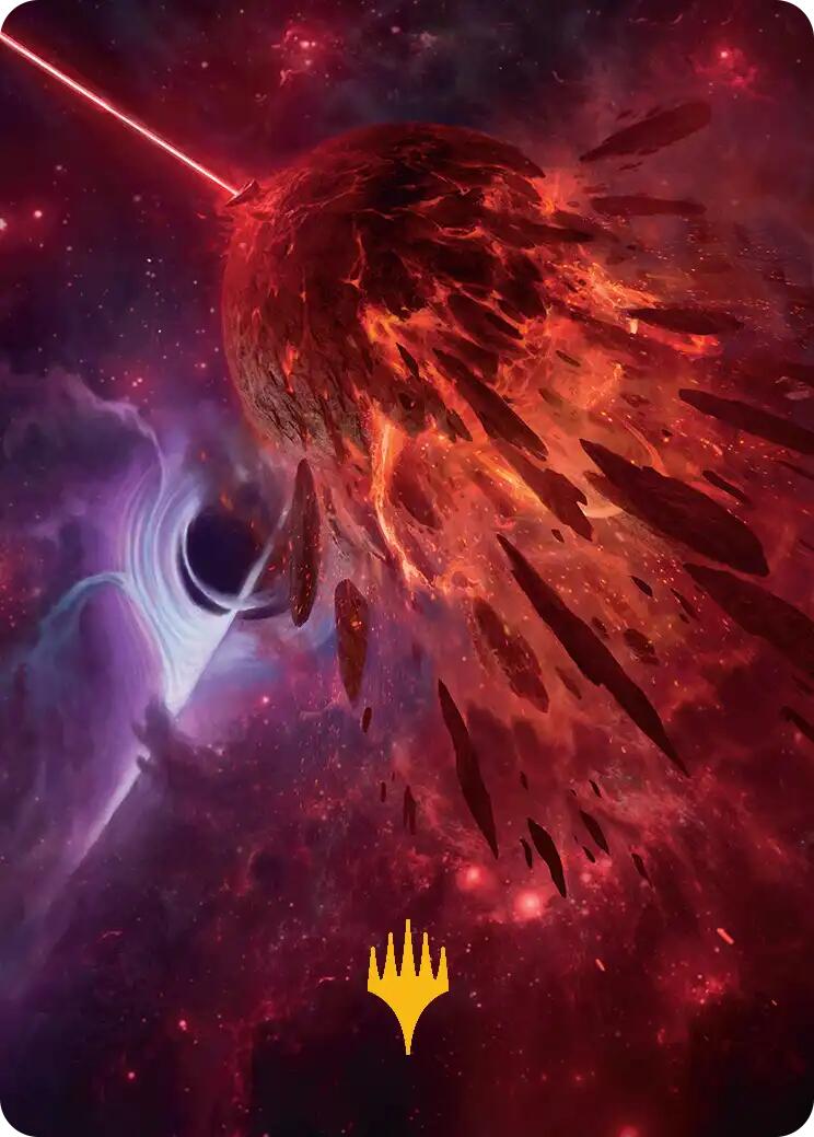 Kavaron, Memorial World Art Card (Gold-Stamped Planeswalker Symbol) [Edge of Eternities Art Series] | Impulse Games and Hobbies