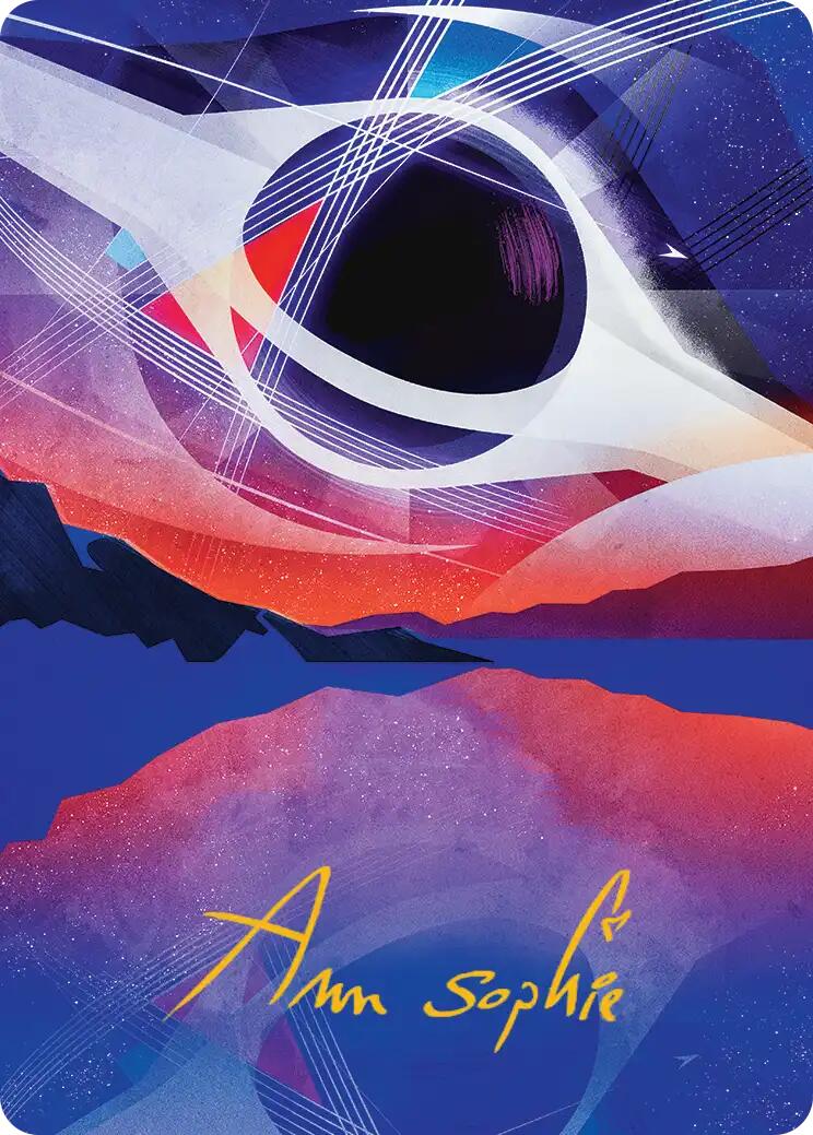 Mirrorpool Art Card (Gold-Stamped Signature) [Edge of Eternities Art Series] | Impulse Games and Hobbies