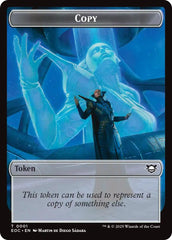 Copy // Pest Double-Sided Token [Edge of Eternities Commander Tokens] | Impulse Games and Hobbies