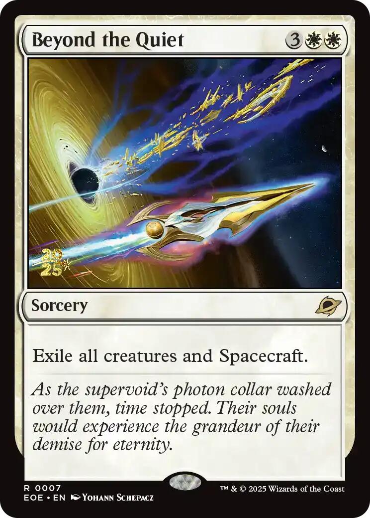 Beyond the Quiet [Edge of Eternities Prerelease Promos] | Impulse Games and Hobbies