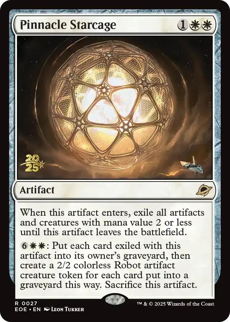Pinnacle Starcage [Edge of Eternities Prerelease Promos] | Impulse Games and Hobbies