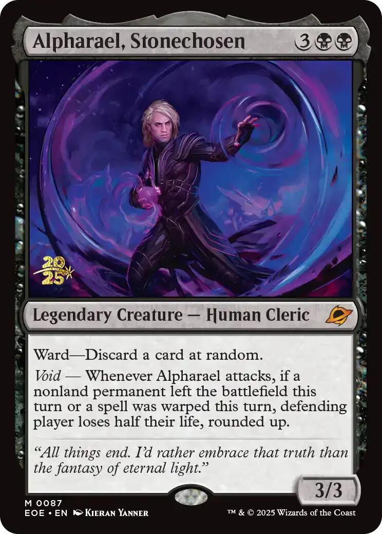 Alpharael, Stonechosen [Edge of Eternities Prerelease Promos] | Impulse Games and Hobbies