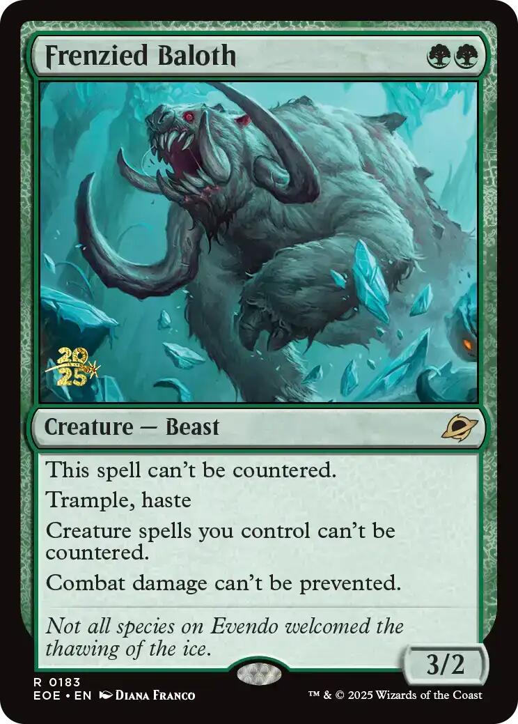 Frenzied Baloth [Edge of Eternities Prerelease Promos] | Impulse Games and Hobbies