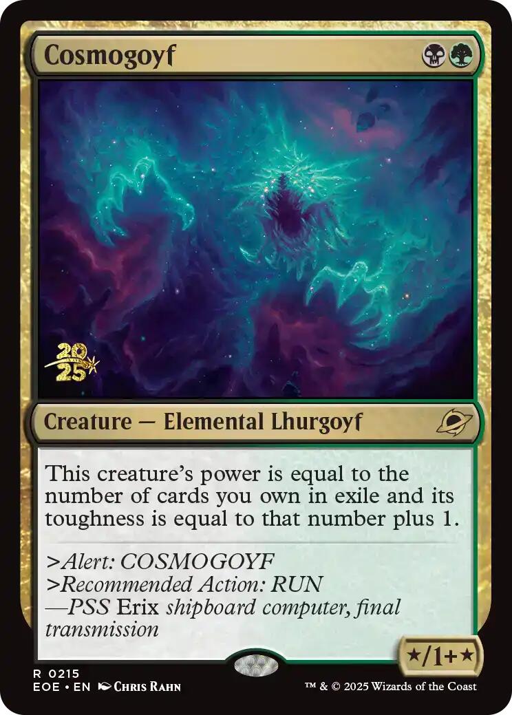 Cosmogoyf [Edge of Eternities Prerelease Promos] | Impulse Games and Hobbies