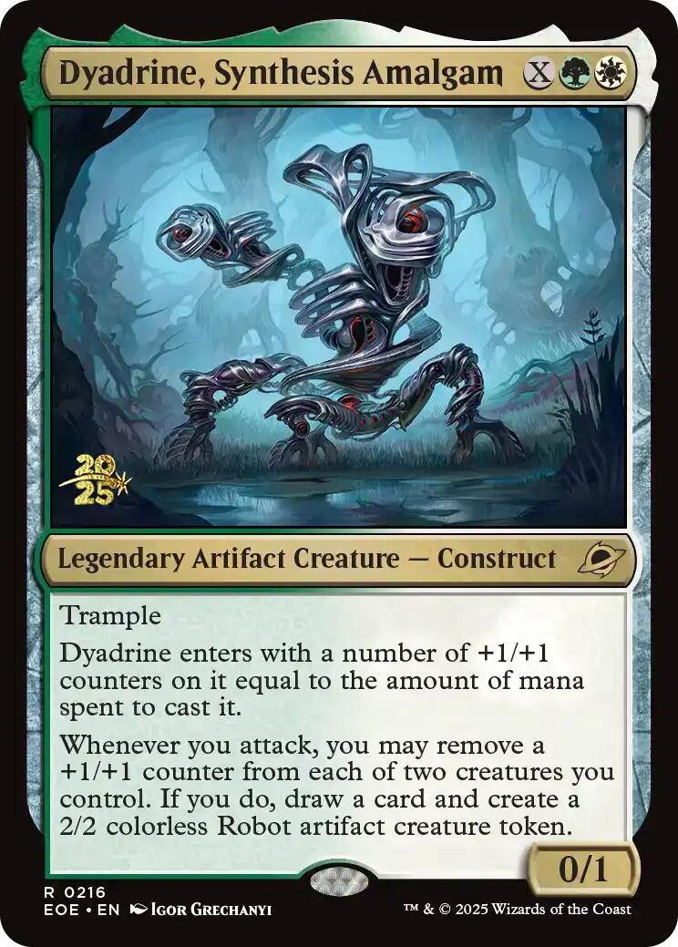 Dyadrine, Synthesis Amalgam [Edge of Eternities Prerelease Promos] | Impulse Games and Hobbies