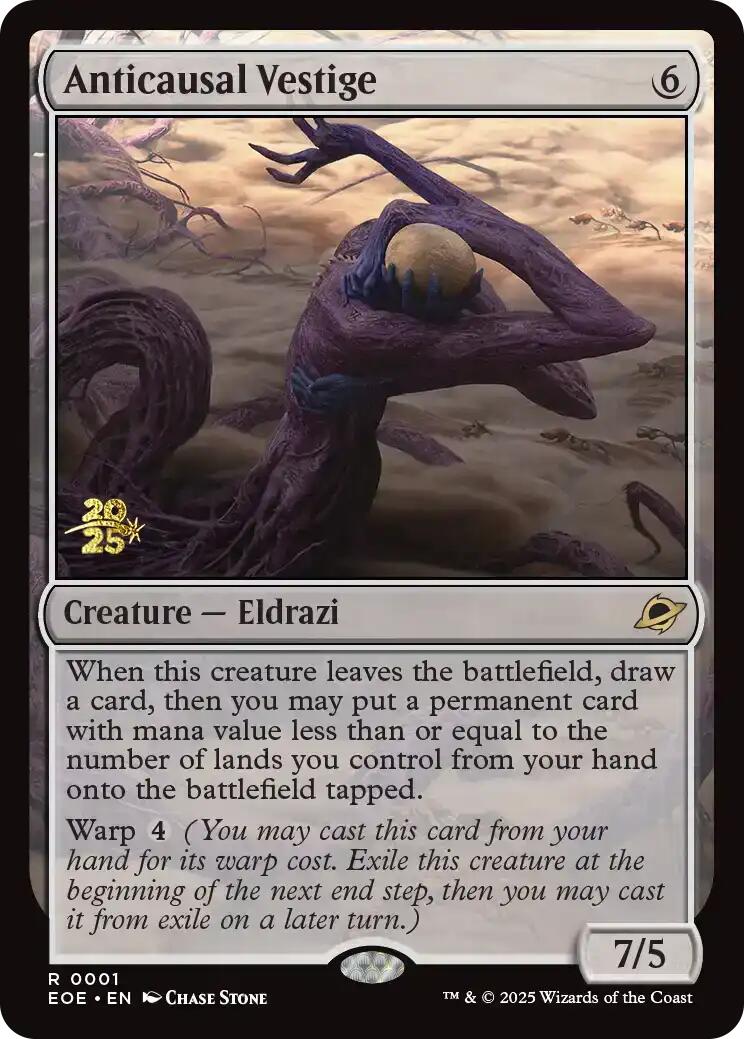 Anticausal Vestige [Edge of Eternities Prerelease Promos] | Impulse Games and Hobbies