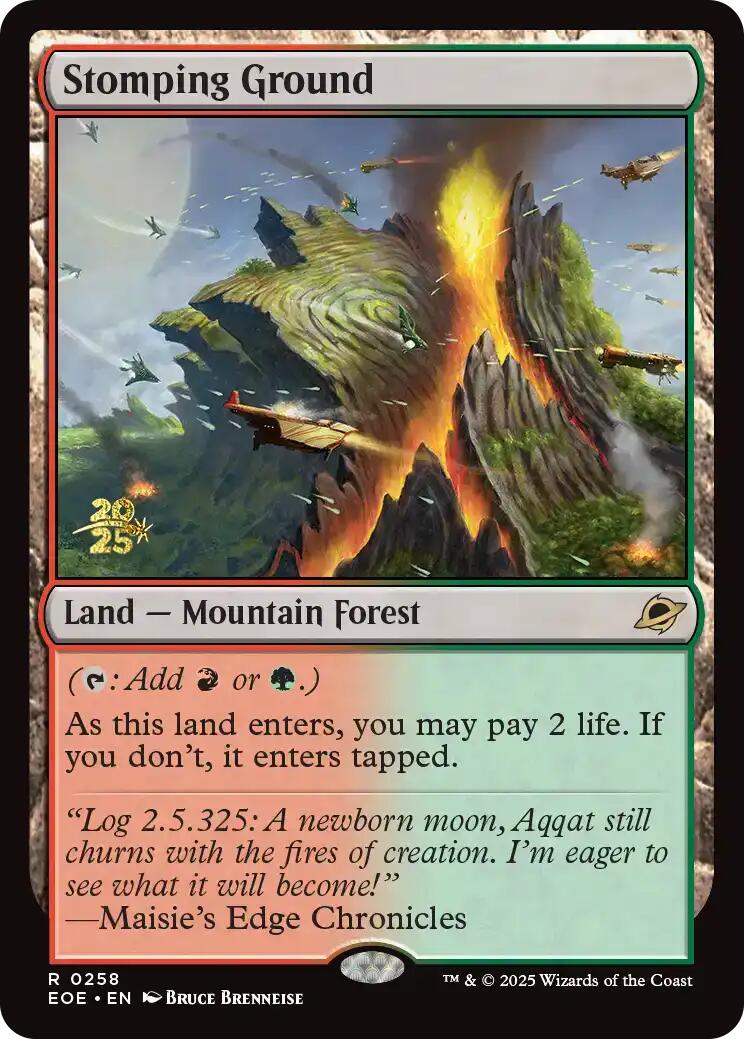 Stomping Ground [Edge of Eternities Prerelease Promos] | Impulse Games and Hobbies