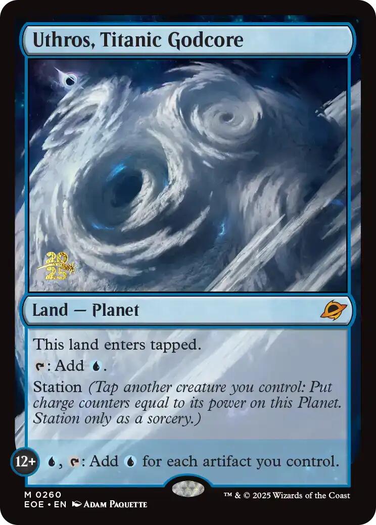Uthros, Titanic Godcore [Edge of Eternities Prerelease Promos] | Impulse Games and Hobbies