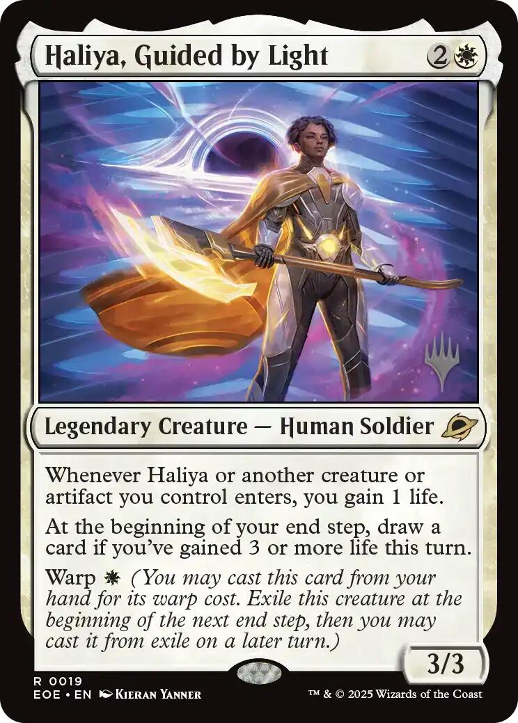 Haliya, Guided by Light [Edge of Eternities Promo Pack] | Impulse Games and Hobbies