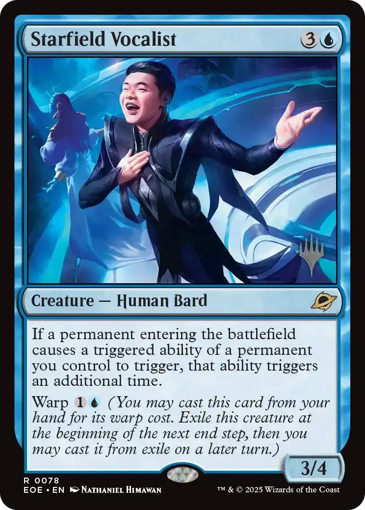 Starfield Vocalist [Edge of Eternities Promo Pack] | Impulse Games and Hobbies