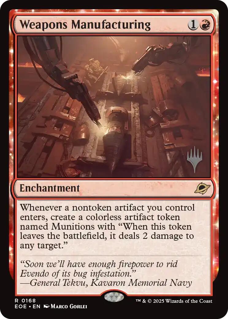 Weapons Manufacturing [Edge of Eternities Promo Pack] | Impulse Games and Hobbies