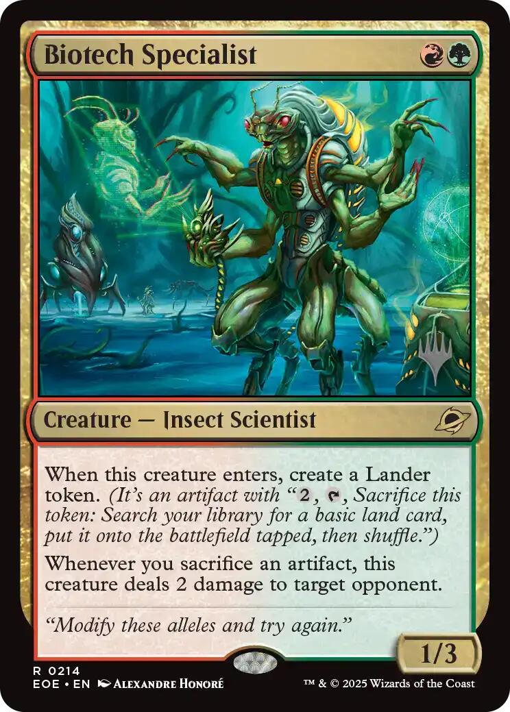 Biotech Specialist [Edge of Eternities Promo Pack] | Impulse Games and Hobbies