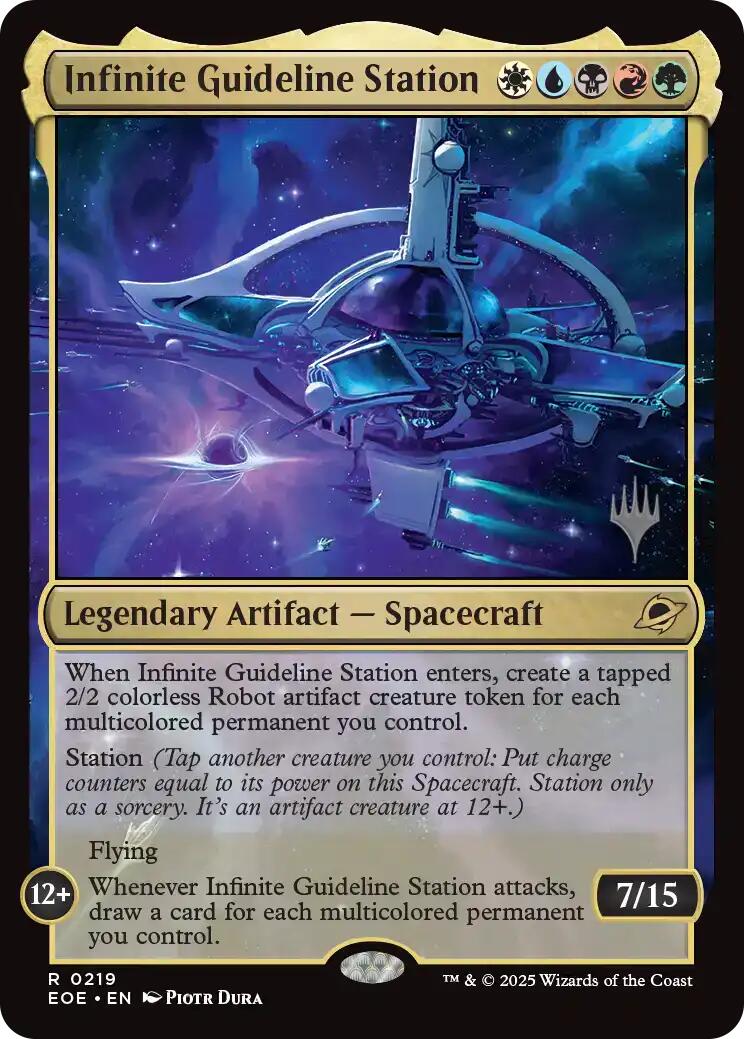 Infinite Guideline Station [Edge of Eternities Promo Pack] | Impulse Games and Hobbies