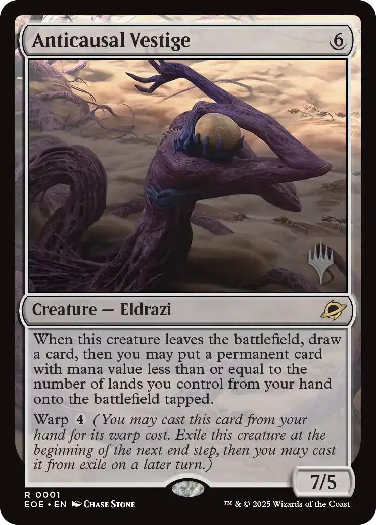 Anticausal Vestige [Edge of Eternities Promo Pack] | Impulse Games and Hobbies