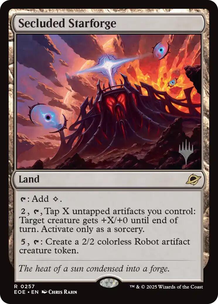 Secluded Starforge [Edge of Eternities Promo Pack] | Impulse Games and Hobbies