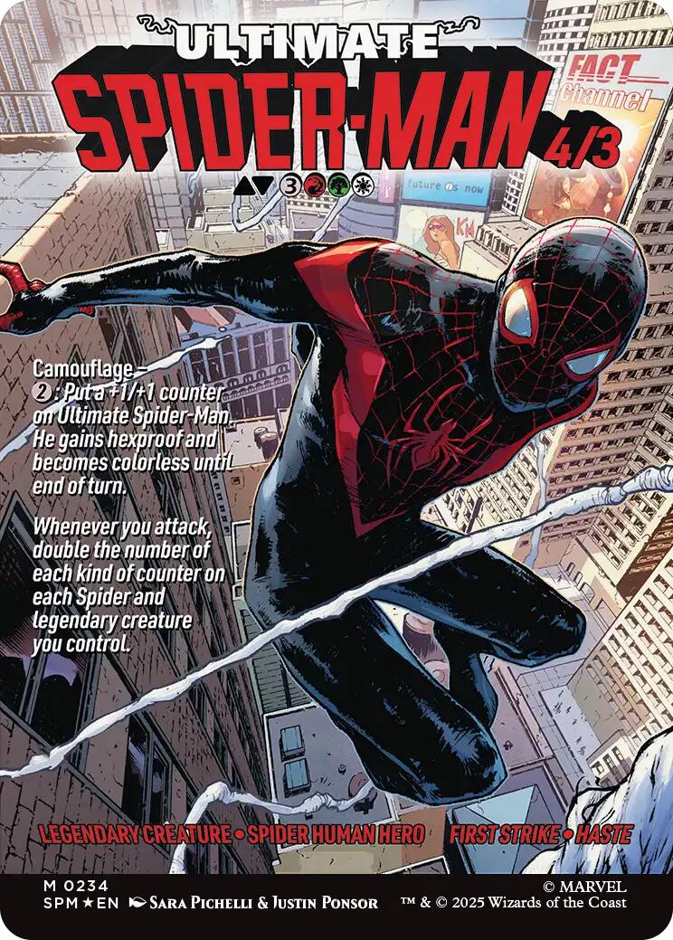 Miles Morales (0234) (Borderless) [Marvel's Spider-Man] | Impulse Games and Hobbies