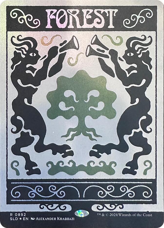Forest (0892) (Rainbow Foil) [Secret Lair Drop Series] | Impulse Games and Hobbies