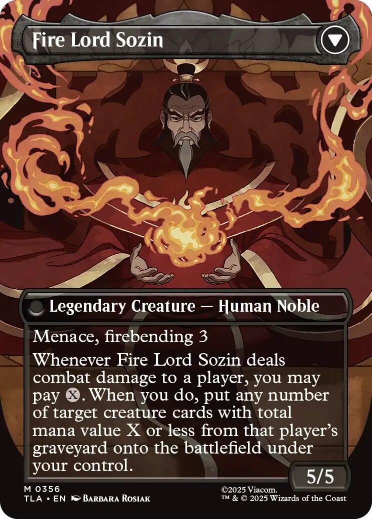 The Rise of Sozin (Borderless) [Avatar: The Last Airbender] | Impulse Games and Hobbies