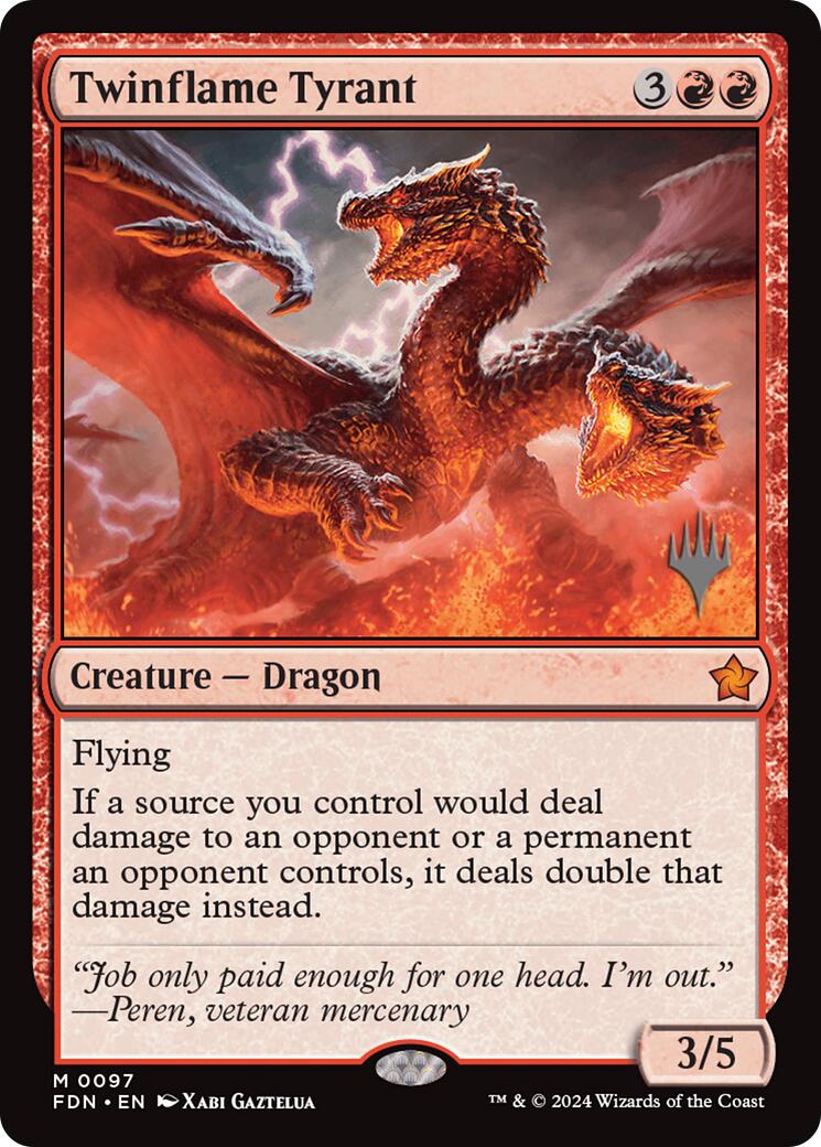 Twinflame Tyrant [Edge of Eternities Promo Pack] | Impulse Games and Hobbies