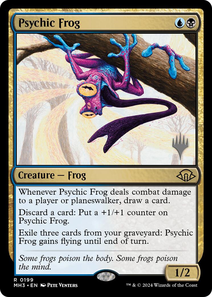 Psychic Frog [Edge of Eternities Promo Pack] | Impulse Games and Hobbies