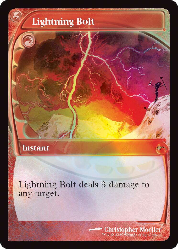 Lightning Bolt (Retro Frame) [Secret Lair Drop Series] | Impulse Games and Hobbies