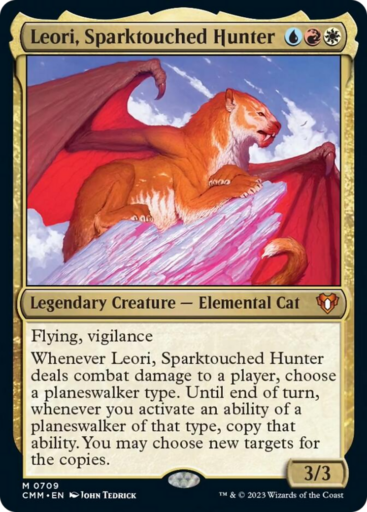 Leori, Sparktouched Hunter [Commander Masters] | Impulse Games and Hobbies