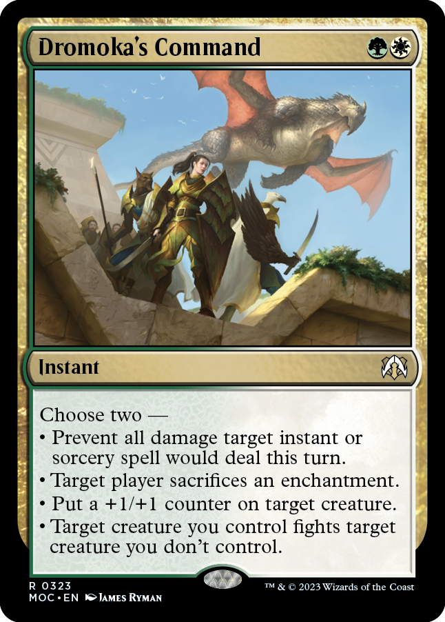 Dromoka's Command [March of the Machine Commander] | Impulse Games and Hobbies