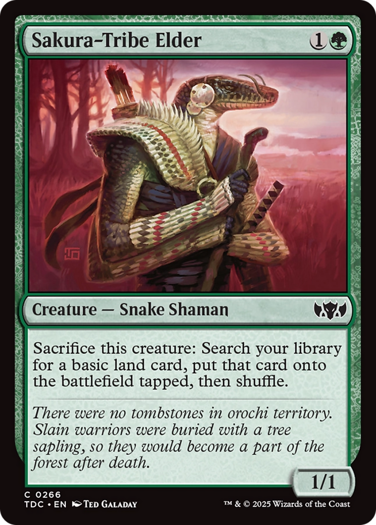 Sakura-Tribe Elder [Tarkir: Dragonstorm Commander] | Impulse Games and Hobbies